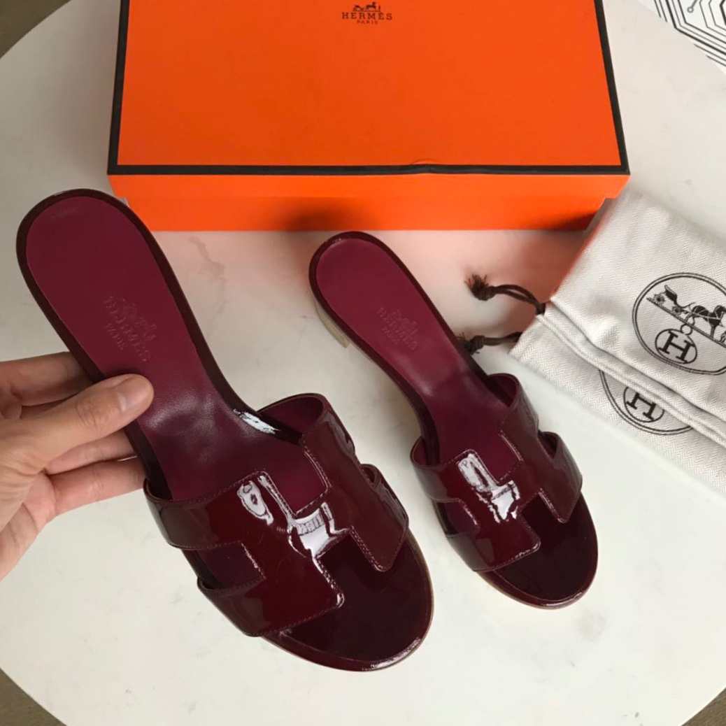 에르메스 올수공 오아시스 슬리퍼 샌들 페이던트 08